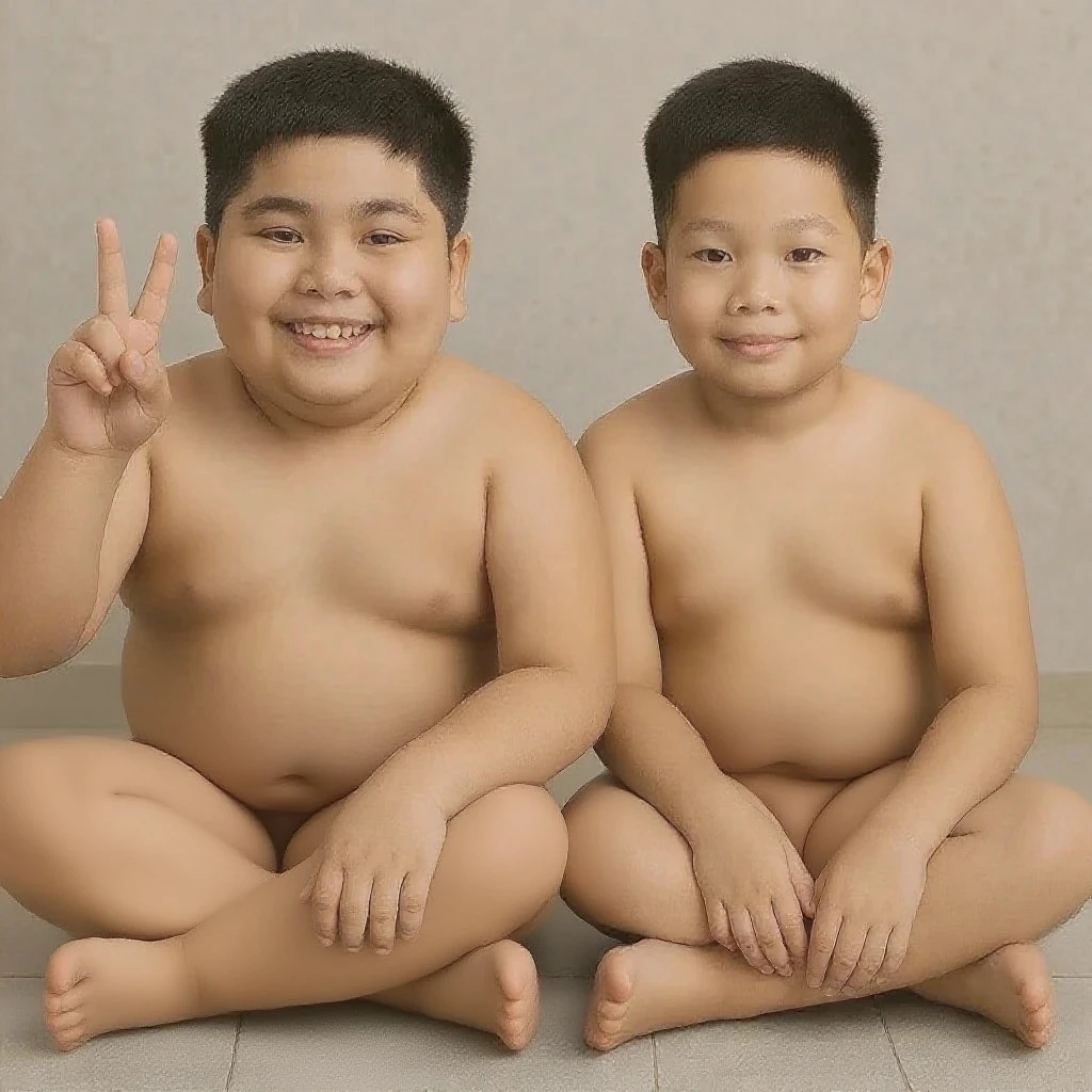 (3 men, trio, standing,laughing,smiling:1.3) ，（Look back:2），Face，40-year-old Mongolian men，Narrow bathroom，Simple house，White house，Simple green dormitory door，White Wall，Middle-aged man，Kind expression，enthusiasm，mature male,Cheerful,(Fat-encapsulated muscle），Huge chest muscles，Very thin man，Show chest cleavage，Strong muscles ,thin man，dwarf，Oily skin，Sweat，Mermaid Line，Pleurotus eryngii outline at crotch，Giant King Oyster Mushroom，Leg hair，full body shot，Photos of life，Sunlight，daytime，Blue sky，White Cloud，Wide-angle lens，Best image quality，no wearing, naked,huge penis,big balls,front view ,drooling,sweat,sweat penis,fat,fat,barefoot