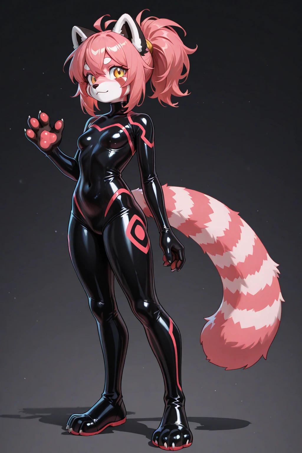 dragon fusion,dragon girl,full body painting,whole body concept,Tiger,Full body tight suit,vagina,tentacle fusion,biological core,NSFW,tentacle tail,fluffy tail,Insert dick tentacle into pussy