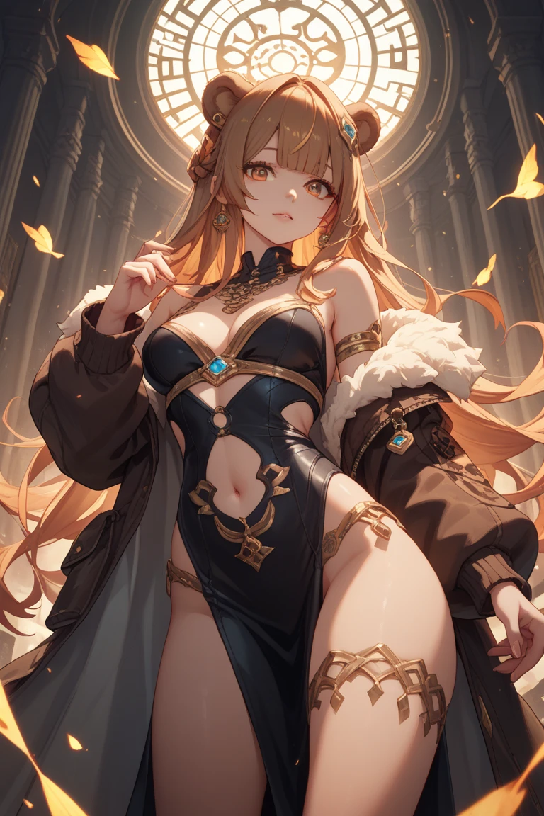best quality,best resolution,(fluffy anthro furry :1.6),solo,snow leopard girl,gold long hair,wavy hair,curvy hair,leopard ears,leopard tail,black leopard printed fur,white ornate harem belly dancer face veil,gorgeous gown,gold bracelet,gold accessories,harem,naked,glowing flower,surrounded flowers,sparkle star around girl,panoramic view,full face blush,looking at viewer,heart eyes,heart expression eyes,horny face,horny smile,horny eyes,horny eyes,plenty ????? juice,orgasm,very hot,heavy breath,spread ?????,splash ????? juice in steam,upper body only,open mouth,drool,sexy pose,V legs pose