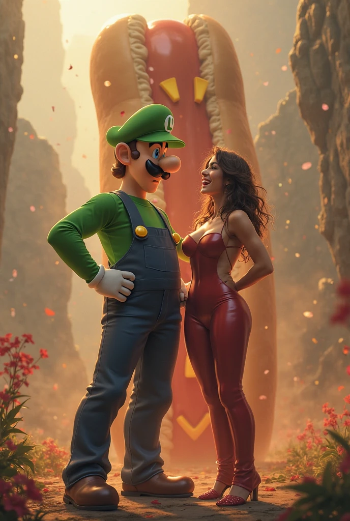 Nicolás Maduro as a Tinkerbell fairy wearing a revealing dress that shows his ass