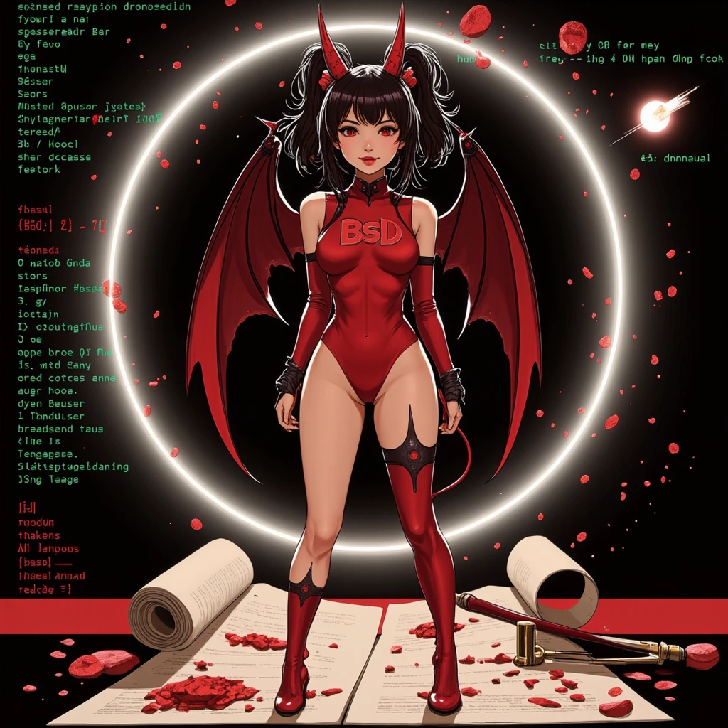 Ultra Detailed, big breast, 1girl, Official Art, Unity 8k Wallpaper, fanart, commissioned art, professional artist, digital art, alluring, ((flat color)), ((celshade)),
succubus, sexy woman, devil, horn, (red skin), white eyes, dark hair, demon wings, black dress, cleavage, big breast, vampire teeth