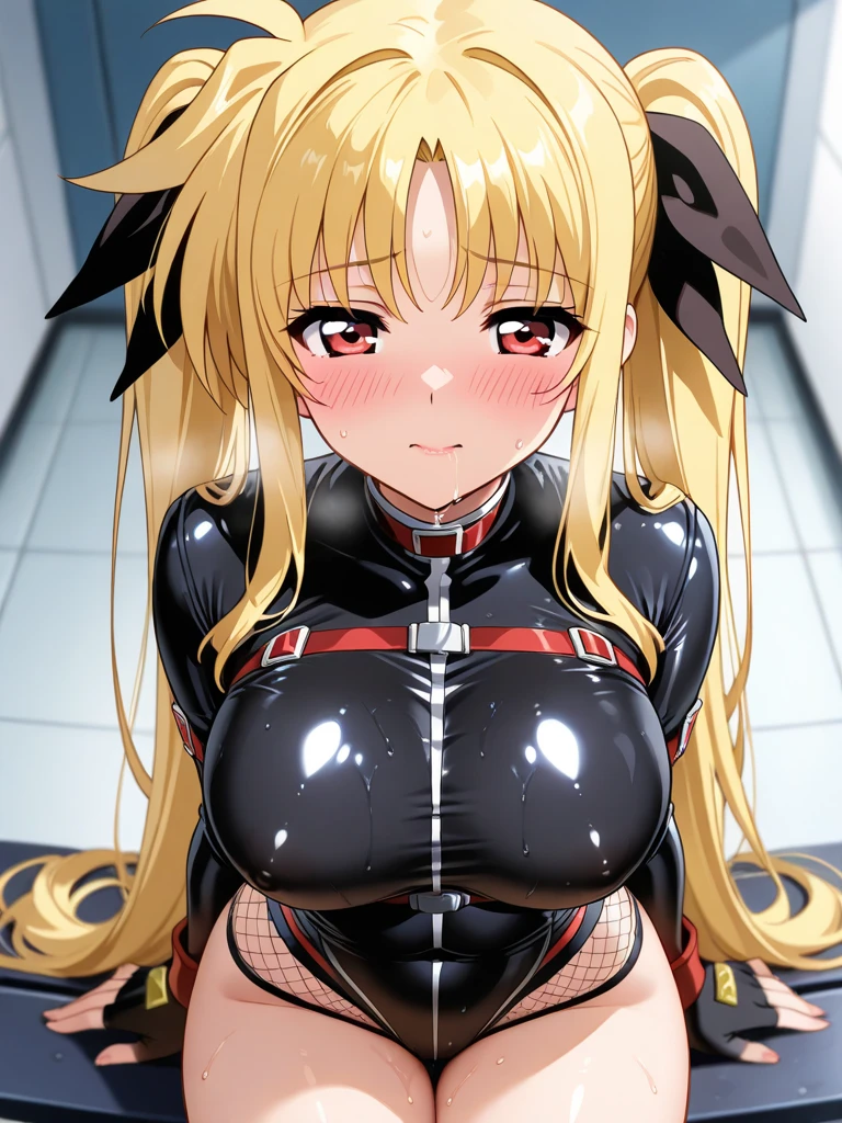  anime with a sword in his hands, biomechanical OPPAI, squid girl woman pink humanoid, zero two, shiny pink armor, cyberpunk oppai, in opal armor, android heroine, slippery pink armor, using a shiny shell, portrait anime girl space cadet, streamlined pink armor, broken beautiful female android!, cyborg merchant girl