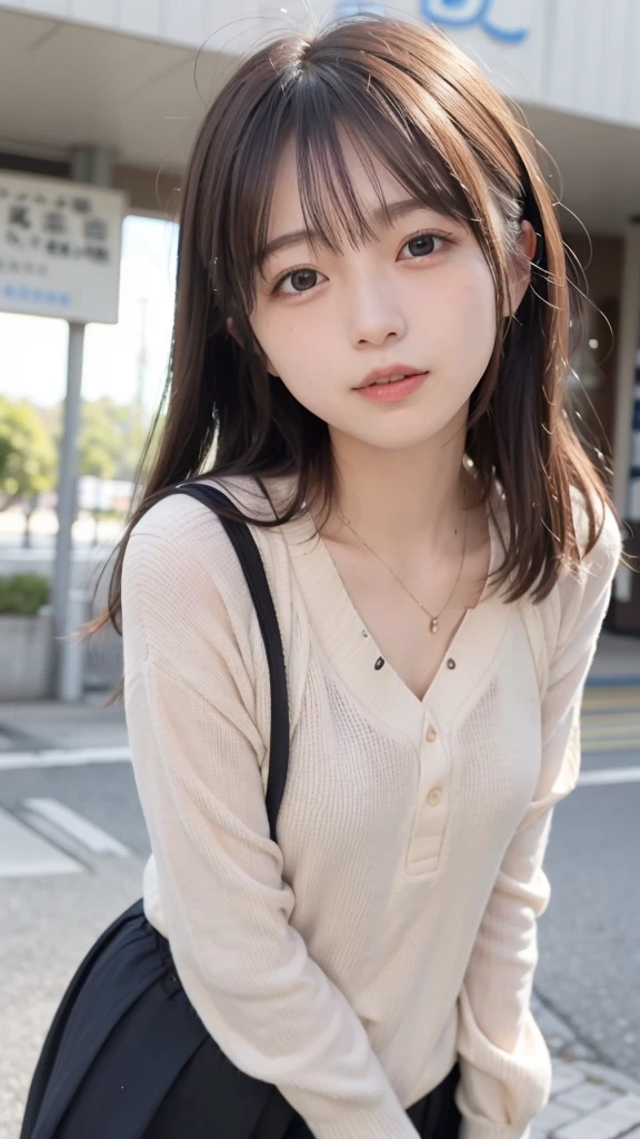8k, new york, outdoors, crowded, cloudy sky, mature female, black hair, warm lighting, cinematic, photorealistic, high quality, highres, masterpiece, night, natural beauty, sensual look