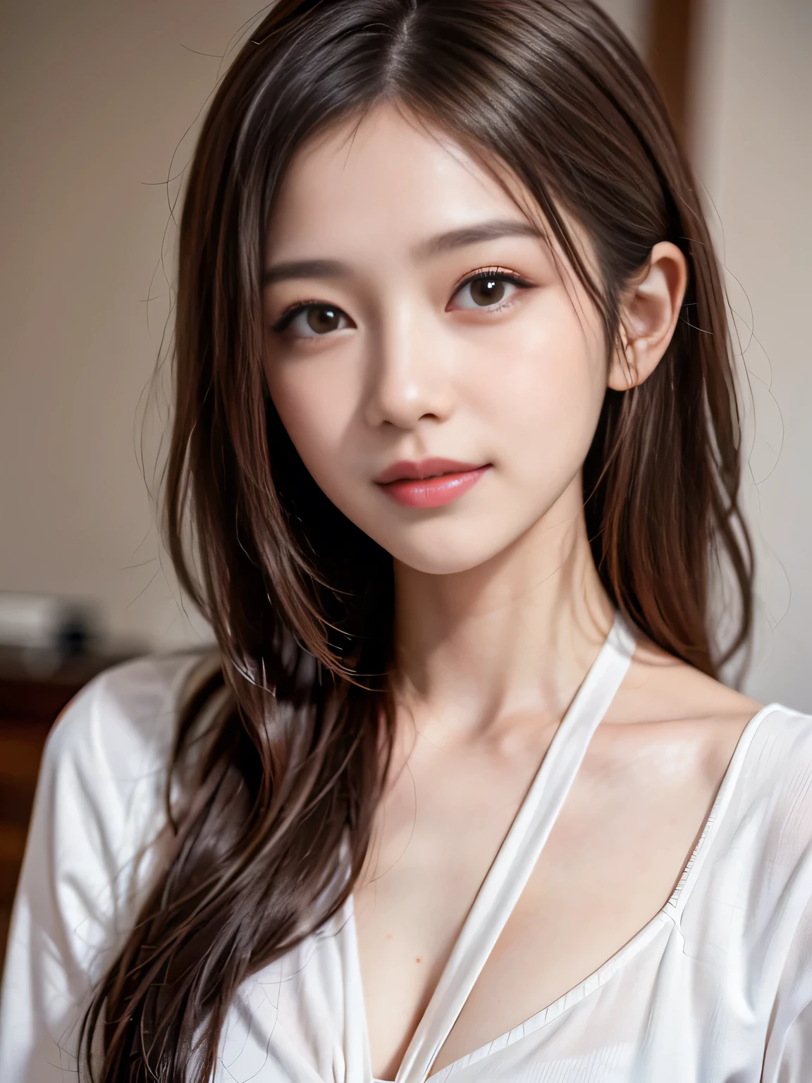 masterpiece, highest quality, Realistic, 1 girl, that'T-shirt is wet and see-through, Transparent mesh draped dress, Western Garden, Sexy backward pose, Beautiful long hair, Big Ass, , Realistic美しいl脚, my breasts are big, stockings, Nipple protrusion, Soaking wet, A well-trained body, Abdominal muscles, Professional Lighting, Skin glowing with oil, Full body photo including legs, High heels