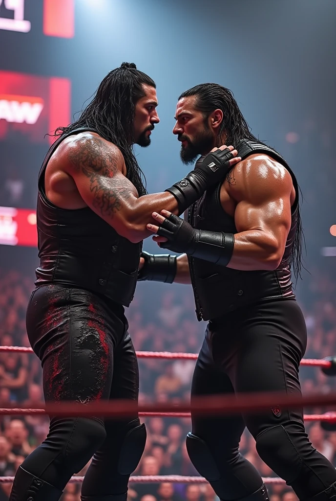 Roman Reigns as brock lenser
