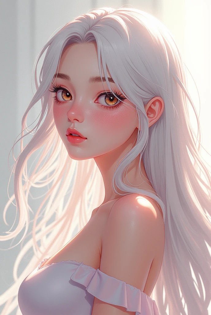8k full body shot of beautiful white-haired 18 year old girl, (intricate, sheer, transparent, translucent,(no clothes:1.2)), intricate, beautifull face, sublime, elegant, side lighting, highly detailed, digital hyperrealistic photography, hyperrealistic photography filigree, shyness, most beautyfull face, (masterpiece, sidelighting)