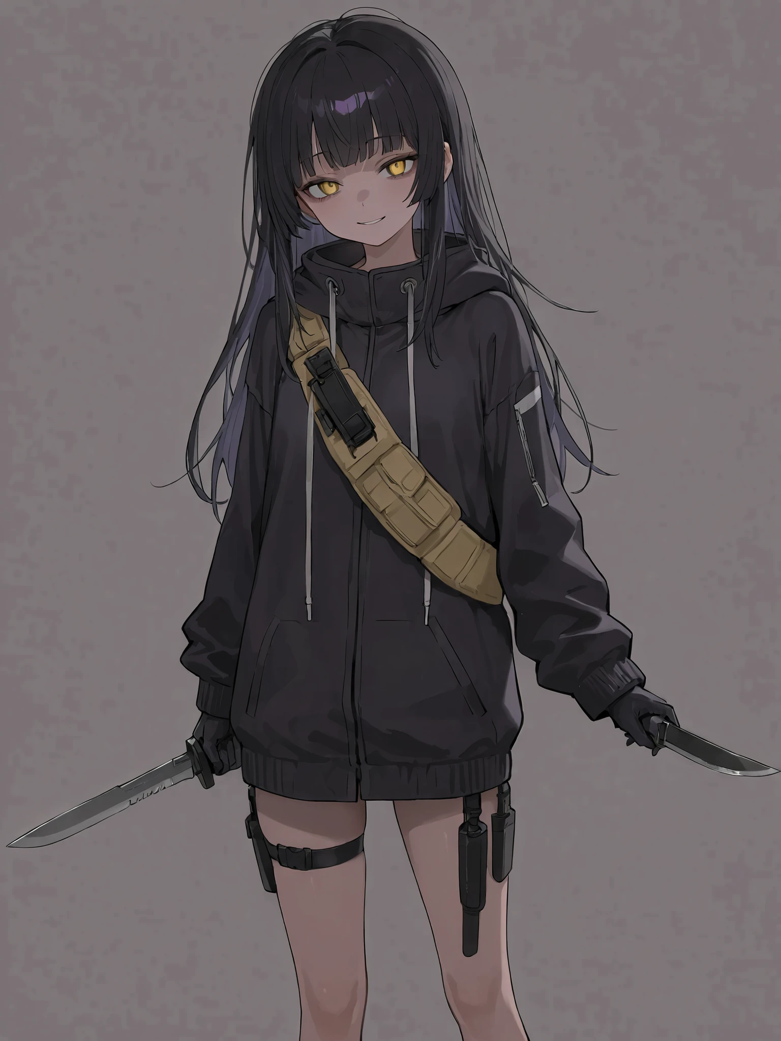 dark atmosphere、survival knife、Bad Smile、Togahimiko、Toga-chan 、