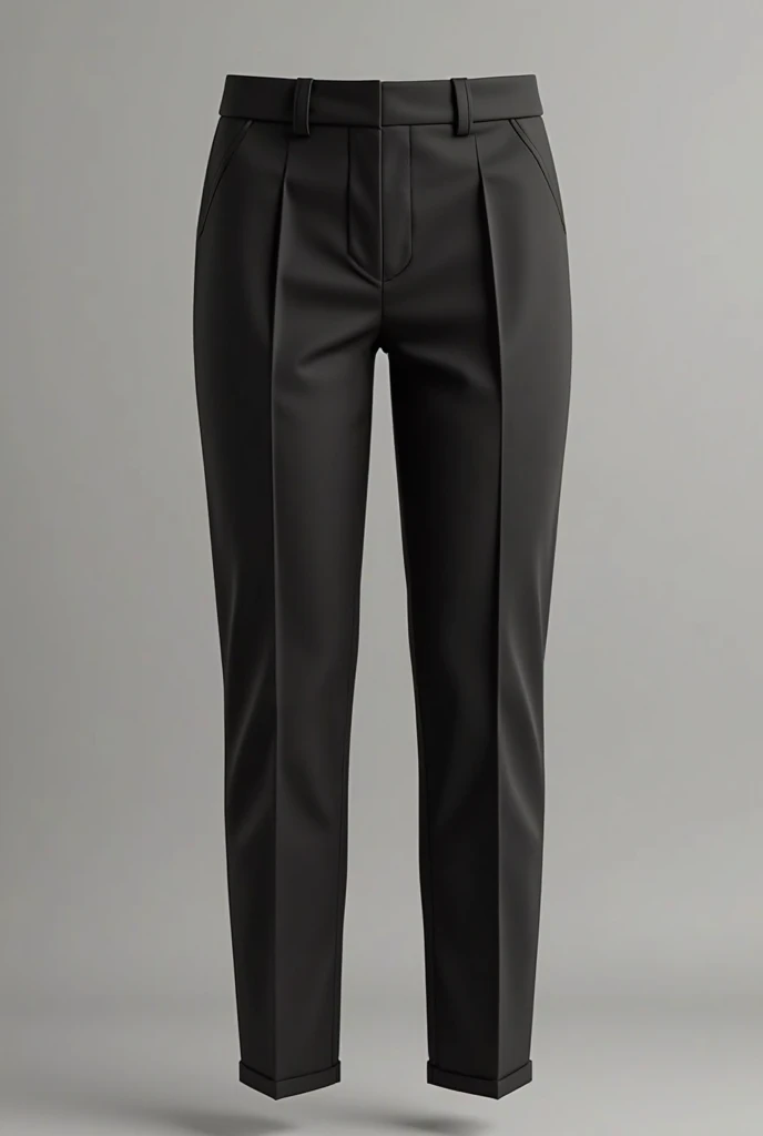 Malay Girl sees the ghost and pees her black palazzo pants until her pants are wet in fright.