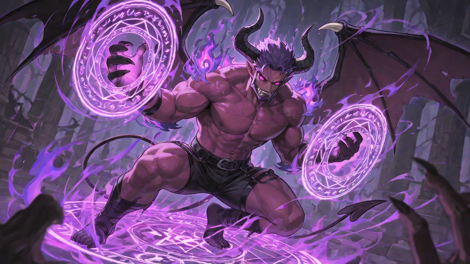 Oni, male, detailed, masterpiece, best quality
Cosmic, cosmic tones, black hole in chest, 4 hours