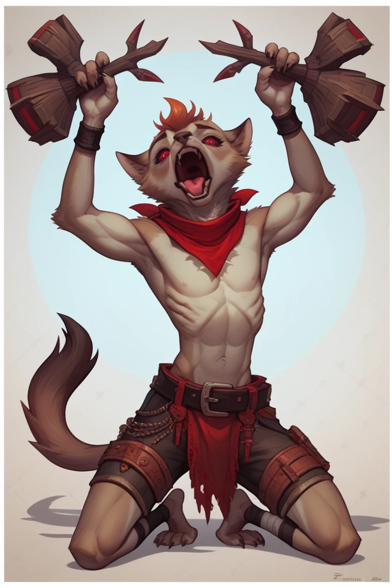 concept art jacked uber muscular possum breathing fire with yakuza tattoos, anthropomorphic, holding sword,, full body . digital artwork, illustrative, painterly, matte painting, highly detailed <lora:Opossum-possum-000002:.6> opossum, possum