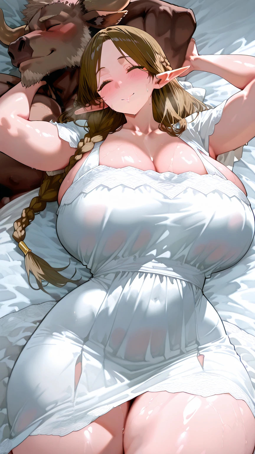 Maria_VM, huge_breasts, stand Up, bikini , nsfw 