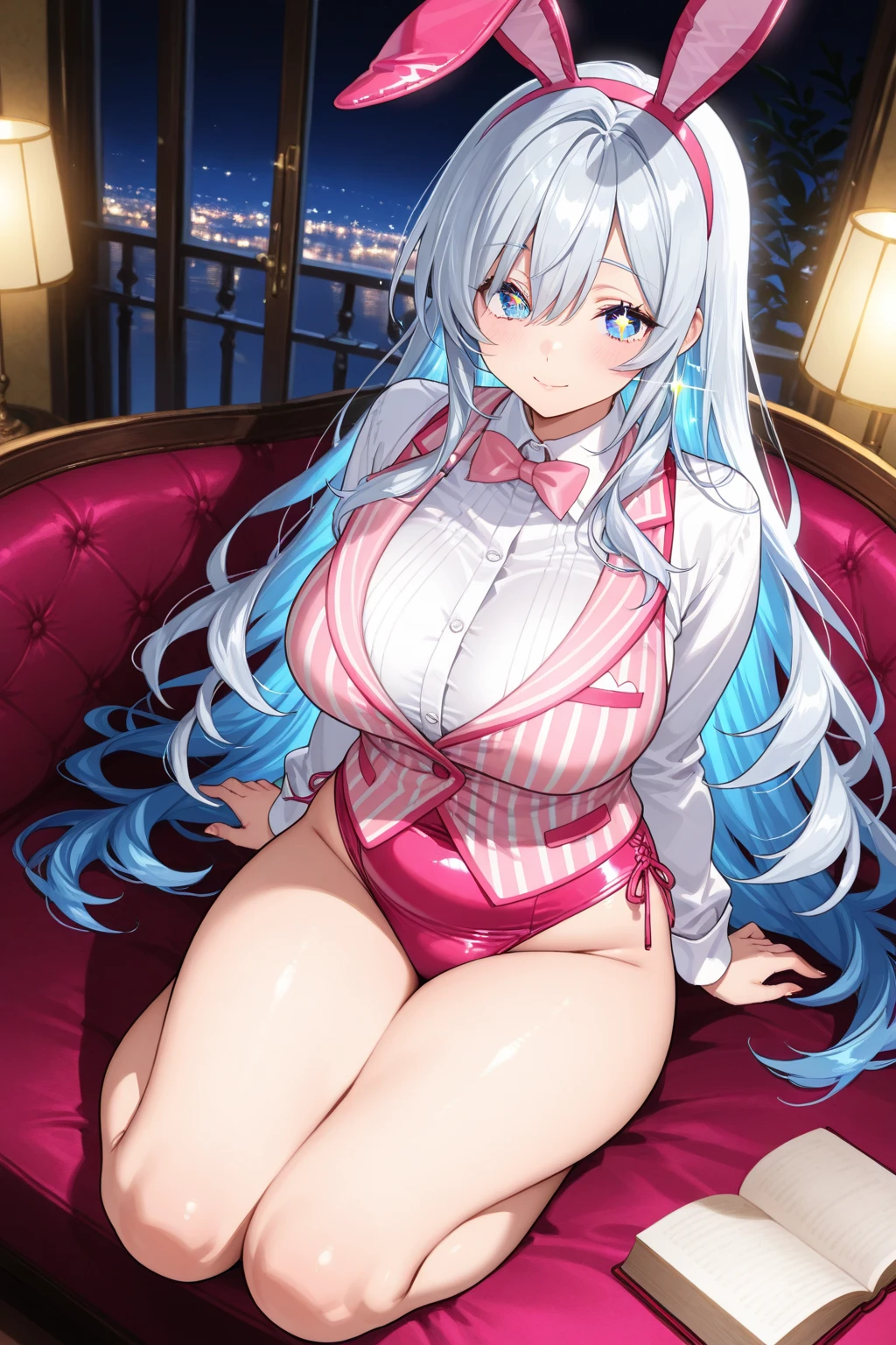 A Gorgeous, Absurdly Busty Young Girl, with Extremely Large Breasts, and Overwhelmingly Gigantic Thighs. Big Cleavage, Unrealistically Huge Breasts, Biggest Breasts,