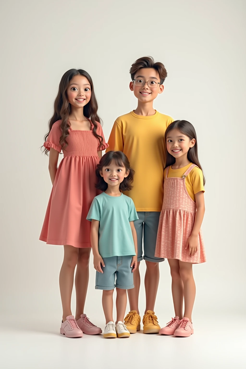 I want to create a photo scenario. Closed location with photo backdrop for a children's clothing campaign. light green wall, very soft baby color with a small Montessori garden