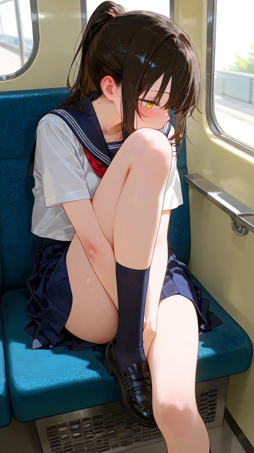 Cinematic lighting、Highest quality、Photo taken from outside a public telephone、Girl in a public phone、(Kitagawa.marin)See-through panties、high school girl、Leg spread、orgasm、Torn 、Sweaty、Sweat、Sex、Putting a man's penis into a vagina、fuck、Putting dick in vagina、Insert、nsfw、(Rubbing huge breasts:1.2)