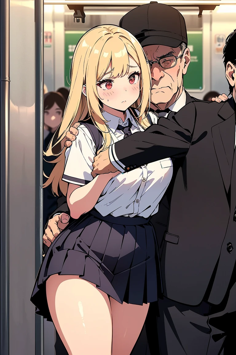 old male face, (((intense orgasm expression)))