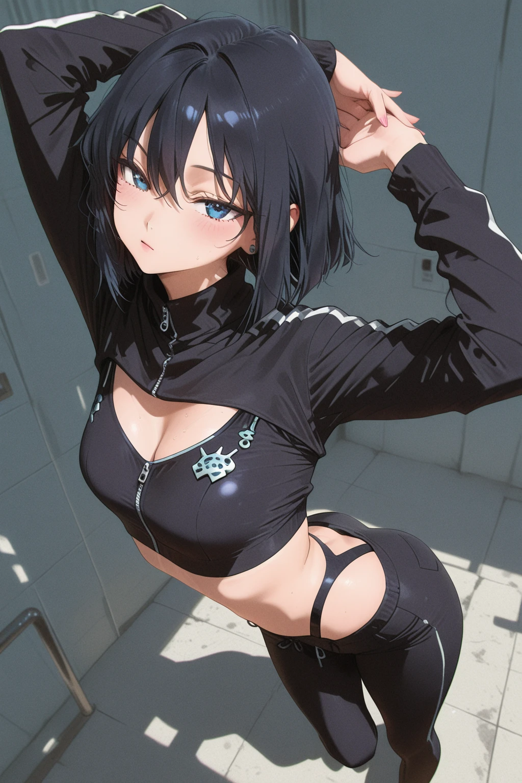A black ninja