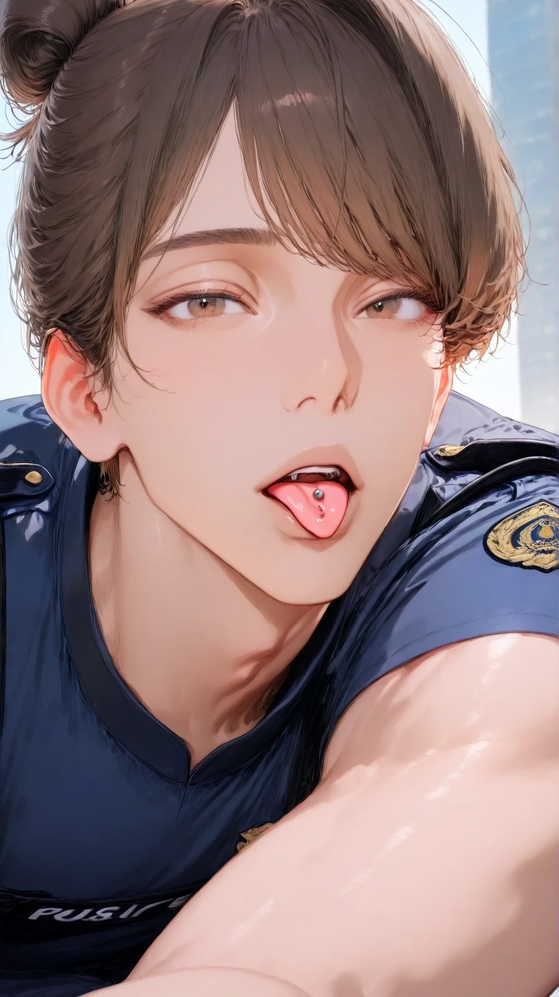 (masterpiece, best quality), 1girl, pkmnserena, 1girl, solo, blue eyes, blonde hair, short hair, bangs, hat, grey headwear,, black shirt, turtleneck, sleeveless, red skirt, pleated skirt, black thighhighs, blowjob, oral sex, penis in mouth, hard cock in mouth, sperm on face, cum on face, cumshot on face, facefuck, deepthroat, cum on face, sperm on face, throatpie