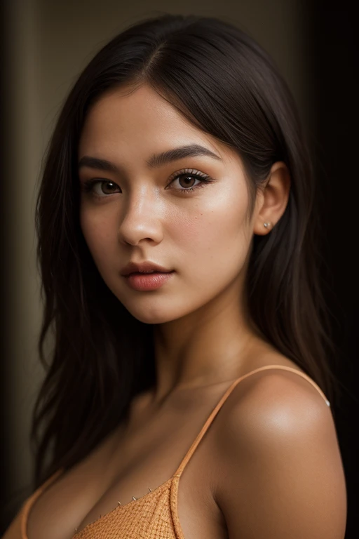 photo of a 25 years old, (chinese), ((((european)))), RAW, beautiful woman,((prominent cheeckbones)), (((thin pointy nose))), (long wavy black hair), (((supermodel face))), (dark blue eyes), (( perfect anatomy)), (busty), ((detailed face:1.2)), ((detailed facial features)), (finely detailed skin), pale skin, (((naked))), . (vivid colors), damp, moist, reflections, (masterpiece) (perfect proportion)(realistic photo)(best quality) (detailed) photographed on a Canon EOS R5, 50mm lens, F/2.8, HDR, (8k) (wallpaper) (cinematic lighting) (dramatic lighting) (sharp focus) (intricate) fashion, realistic skin texture, POV, Nikon d850, film stock photograph,4 Kodak Portra 400, camera f1.6 lens, rich colors, ultra-realistic, hyper-realistic, ultra-detailed, hyper-detailed, ((perfect face, perfect body), RAW photography, realistic skin texture, bedroom, ((POV)) ,(((((matte skin)))))
