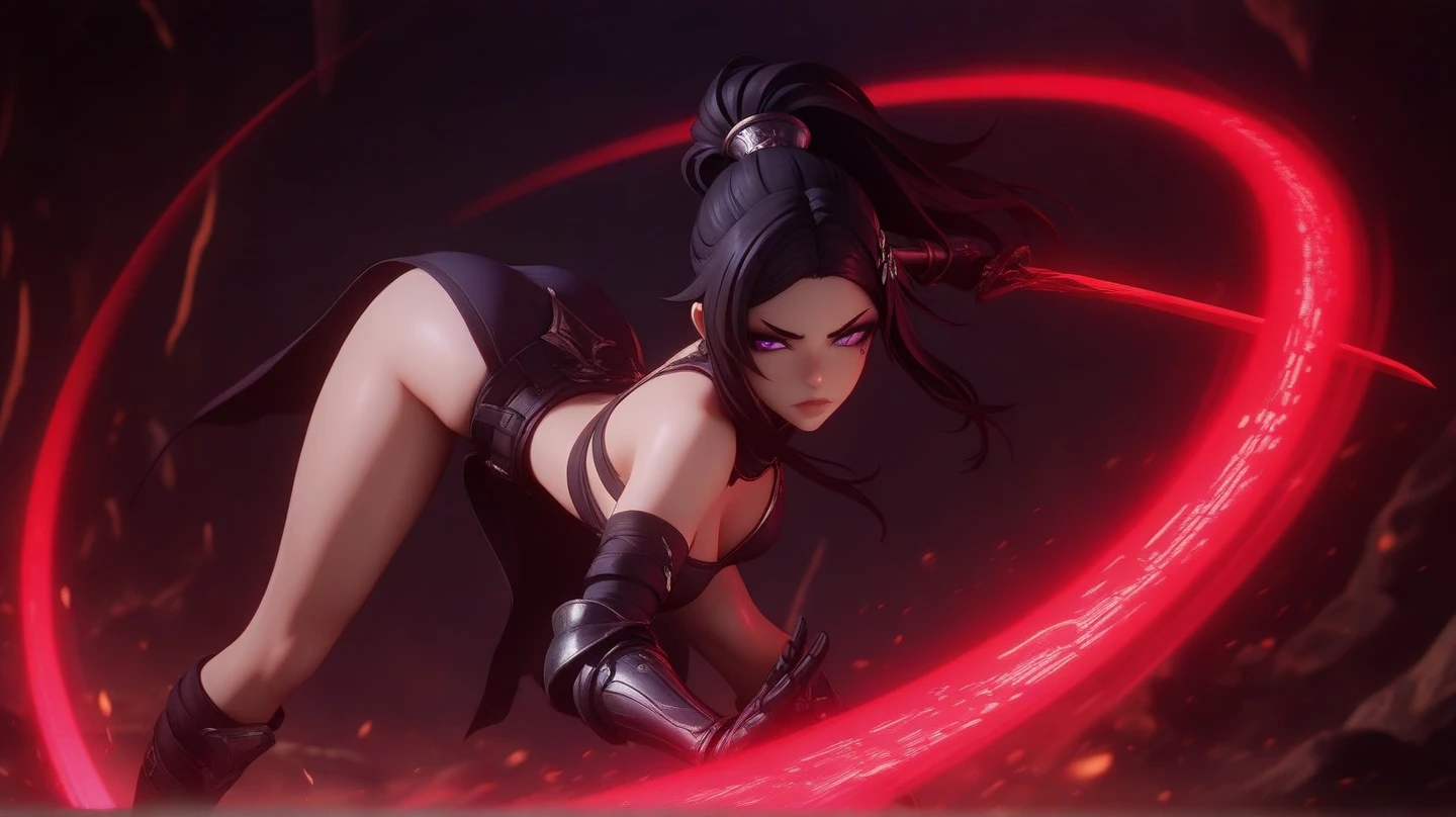 （（8K：1.4））， Impeccable， acurate， （hight resolution：1.2）， （higly detailed）， hiquality， （tmasterpiece：1.8）， The girl pulls out her sword， （dark-skin：1.8） （injured：1.2））， （（rusty_fingernails_in_Skin））， （agony）， （icy：1.2）， （Camouflage top：1.2））， （long disheveled gray hair）， （Red_sclera：1.2）， （（Blurred flesh and blood））， （the madhatter_Smile：1.2）， （Blood covers the face：1.6）， There is blood all around， （blood on the clothes：1.2）， （（blood vessels：1.2）））， （（（Internal organs：1.2）））， Trauma to the oral cavity， scar， （cuts_UPON_Skin：1.2）， blood on the lips， （（anatomically accurate：1.6））， Very wide open mouth， （Body horror：1.2）， （Meat clothing：1.2）， Features of the monster：1.2）， Monster Face， （（（Devil's Eyes：1.6）））， （sharp teeth），The Sword of the Demon，White Backgrouni Wash Style，Red-eyed，white tshirt，black shorts
