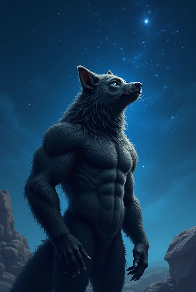 , (((black space entity flooting in space with black smoke and particles coming off of him space entity fur))) , big chest, day, sexy, sensual, detailed, uploaded to e621, beautiful and detailed portrait of an anthropomorphic , (((male ))) uploaded to e621, zaush, foxovh, movie lighting, , thicc, alone, ((submissive)), black space entity flooting in space with black smoke and particles coming off of him space entity