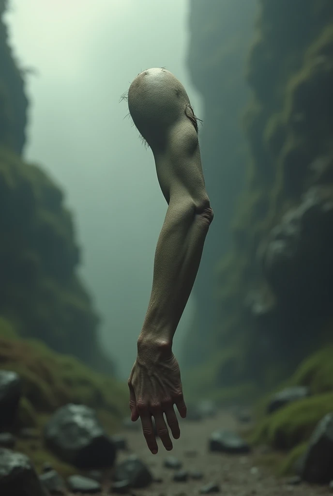 Sisyphus as thorns pushing a boulder up a mountain tattoo design