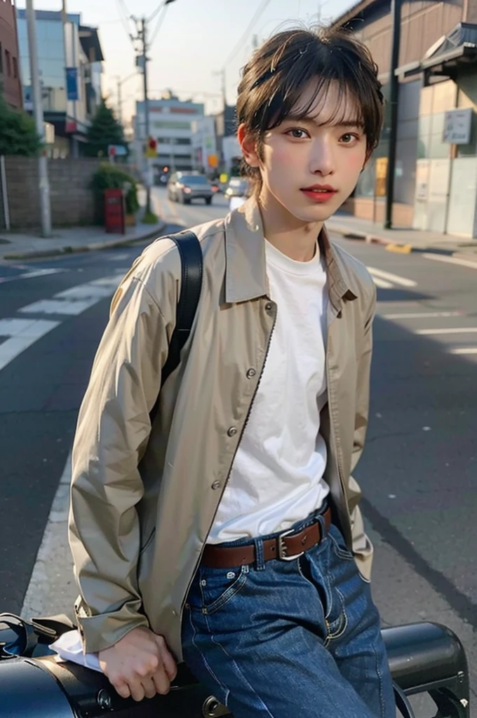 young Korean man writer