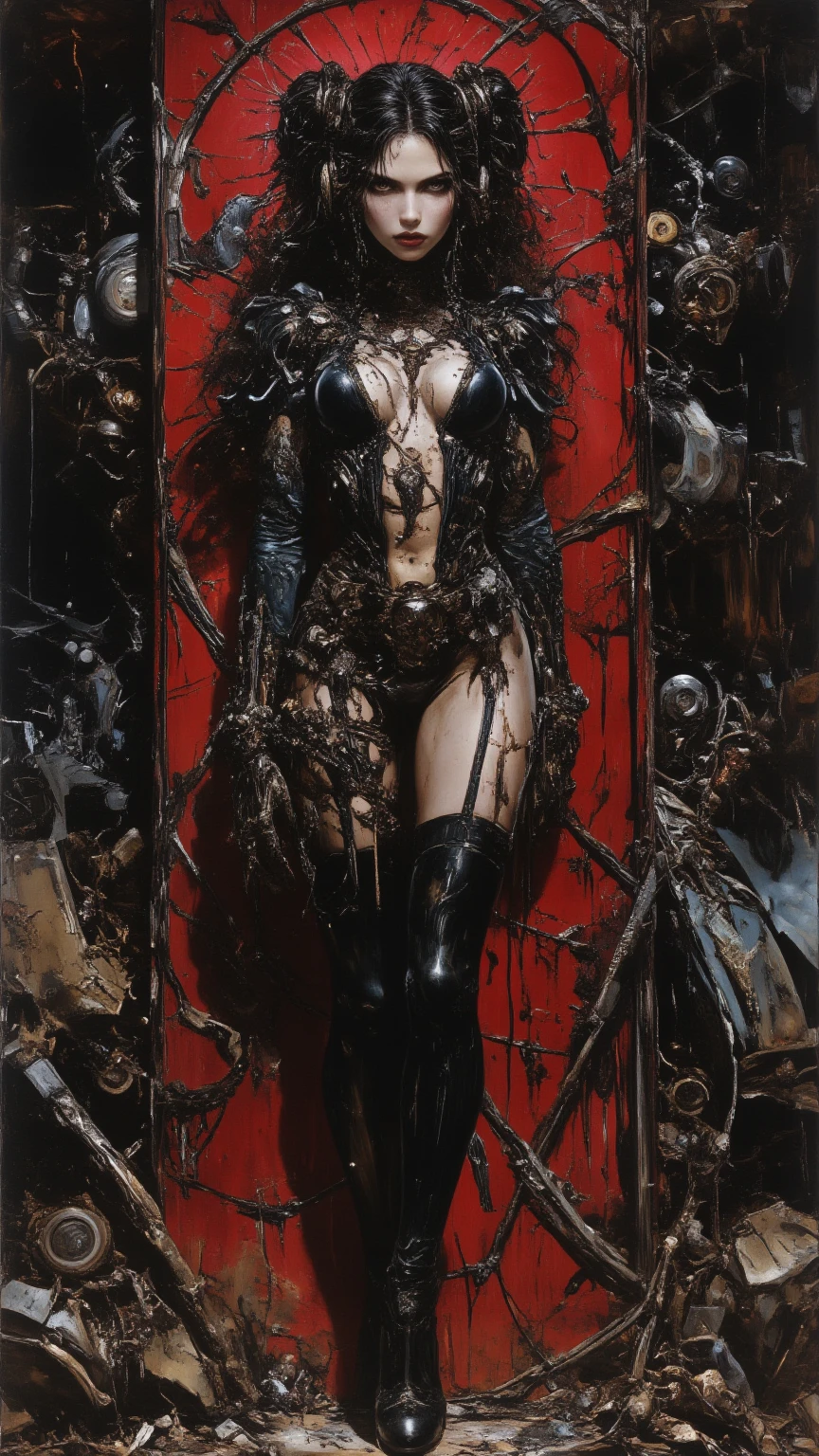 (masterpiece, best quality:1.2)，1girl，multiple men，realistic，3d，Unreal Engine 5，skin texture，anatomically correct, comic storyboard，solo,1beautiful girl, long hair,smile,barefoot,girl in lace top,sexy, girl in shiny legging, girl in high heels，cleavage,crossed legs,large breasts, naked male, standing ,trample，cuts,defloration,indoor,couple,femdom,hetero,saliva , mucus，femdom,blood on hands,blood splatter,male,open mouth,trembling, couch,sit,bruise man ,man closed eyes,dark skin man, man cum,bleeding man，man in tight underpants