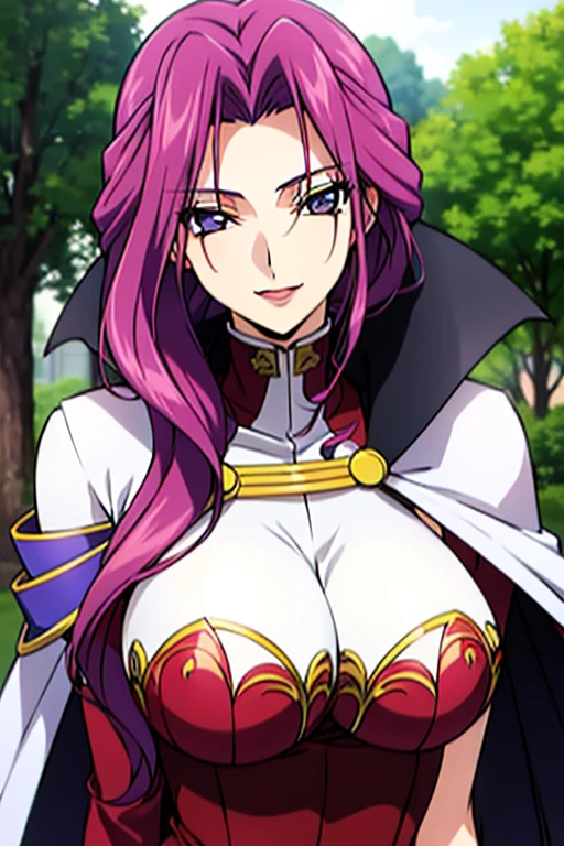 <lora:Cornelia_li_Britannia:0.6> Cornelia_li_Britannia, 1girl, big_breasts, purple_eyes, (lipstick:.9), (makeup:.8)
