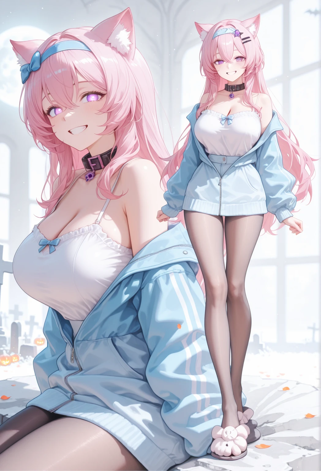 ((Best quality, 8K, Masterpiece: 1.3, 1girl, Beautiful girl)), cute, Dynamism, Detailed face, Detailed skin, detailed clothes, Detailed eyes, Detailed lips, Detailed tongue, Detailed fingers, Detailed mouth, Photorealistic, Raw photo, highres, Natural lighting, dynamic pose, perfect ???????, toned legs, double eyelids, tear bags, round eyes, moist lips, sweaty, nurse cap, nurse costumes, hospital, Medical Clinic, (nursing position), Medical gloves, rainbow hair, blush, ecstatic face, steam:1.2, looking at viewer, grabbing breasts herself, ahegao, smile