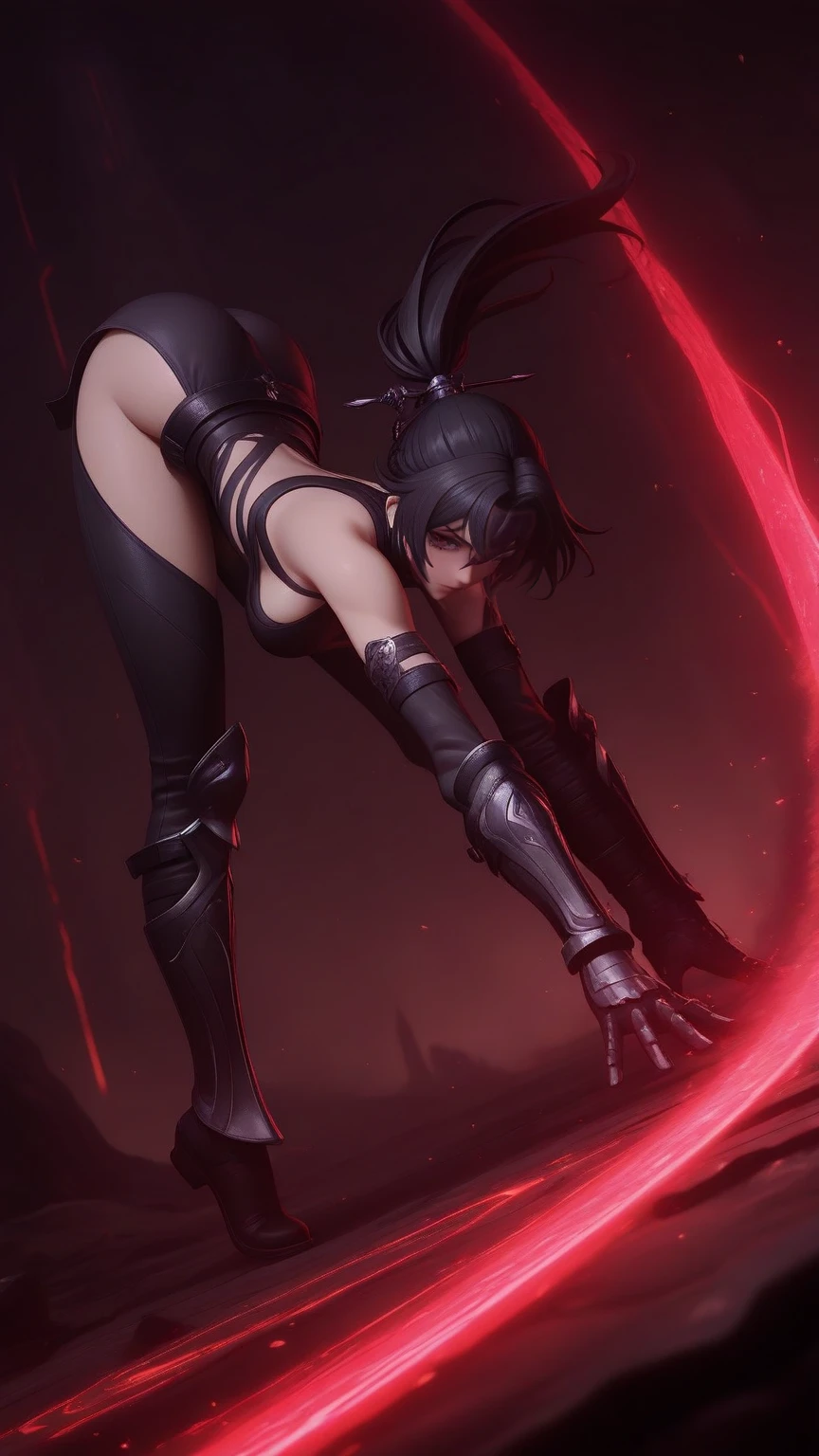 in the middle of a fight,Nier,2b