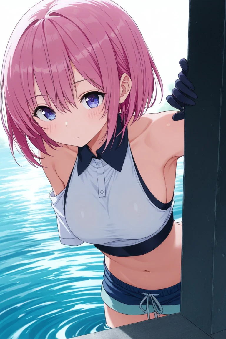 (8K, top-quality, masterpiece:1,2), (reallistic, Photorealsitic:1.37), Super Detail, One girl,), (Highly detailed), (beautifully detailed eyes), (of the highest quality), (super detailed ), (masterpiece), (Detailed face),20yr old, ,1 girl, ((pink hair,long hair)), medium breasts, clothed, Perfect Lighting, BREAK,
(light pink:1.2), (baby blue:1.2), (small floral patterns:1.2), (shiny fabric:1.1), (one-piece swimsuit:1.5), (long-sleeved rash guard:1.3), (light support bikini top with pads:1.4), (high-waisted bottoms:1.4), (loose-fitting:1.3), (large ribbon on chest:1.2), (small ribbons on hips:1.2), (frills on chest:1.2), (pearl details:1.1), (bead details:1.1), (pastel-colored beach sandals:1.2), (flower-shaped sandals:1.2), (shell necklace:1.1), (pearl bracelet:1.1), BRAKE, (upper body and knees:1.2), (long wavy hair:1.2), (shoulder length hair:1.1), (smiling:1.3), (facing forward:1.2), (looking up1.1), (seiza:1.5), (sweat:1.5), (steam:1.2), (girl trembling with sexual climax:1.1), (body fluids juice:1.2), (open mouth:1.2), (touching swimsuit ties:1.1), (one leg forward:1.1), (stick out tongue:1.2), (bright facial lighting:1.3), (hair highlights:1.3), BRAKE