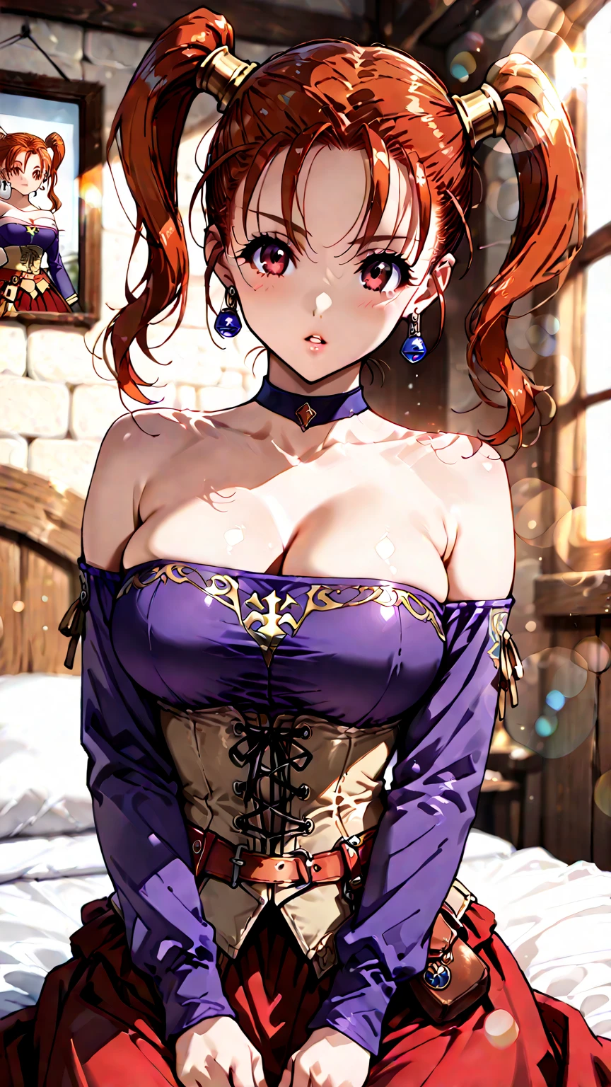 1 solo milf,in  style,in fire_emblem:_genealogy_of_the_holy_war style,(umamusume),horse ears,(horse tails:1.2),
,in heat,gigantic breast,
beautiful cloths with sexy lace,pelvic curtain,zentai,bodystocking,garter belt,frilled fantasy 
Beautifully embroidered clothes,sexual fantasy armor,
(shiny reflection light:1.2), ShioriNishimura,