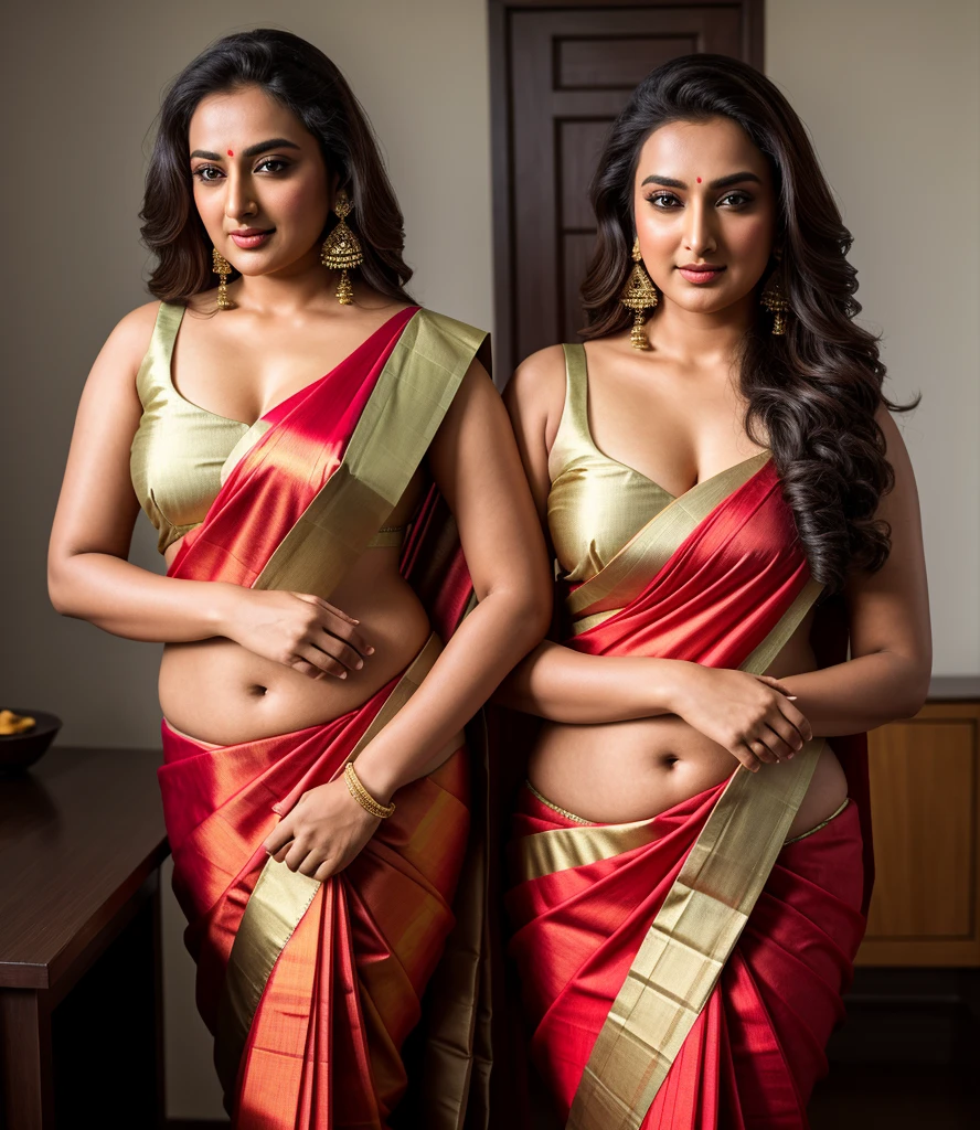 Hot indian woman in saree