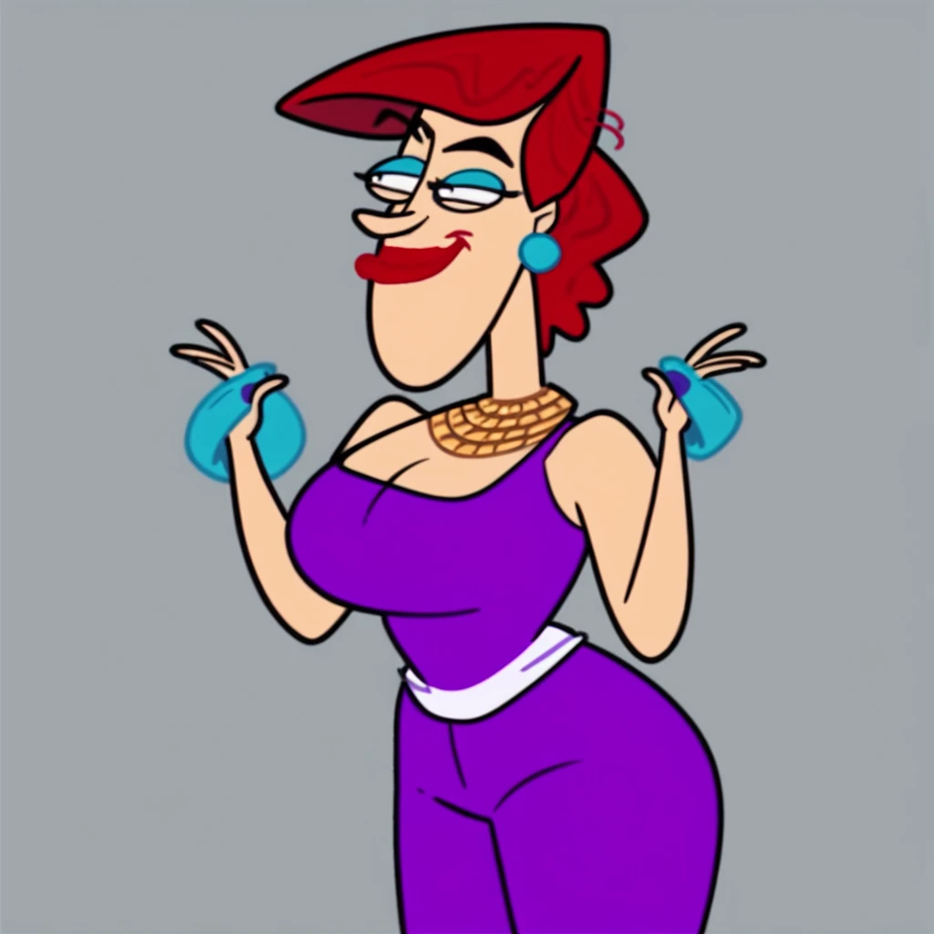 Danny Phantom, 1 girl, amity park, orange hair, open-wide, open mouth, ready to take your load
