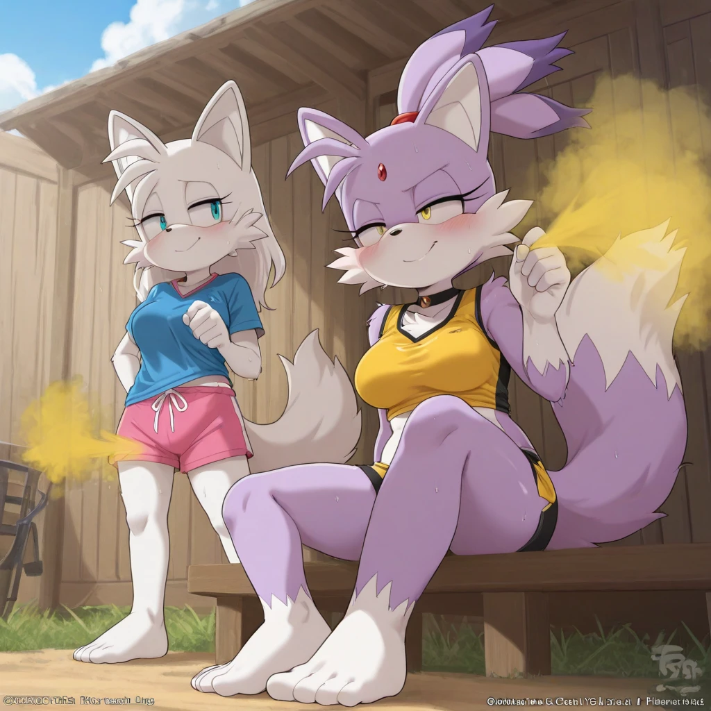 Absol pechos grandes  apretada sudada (by modca)