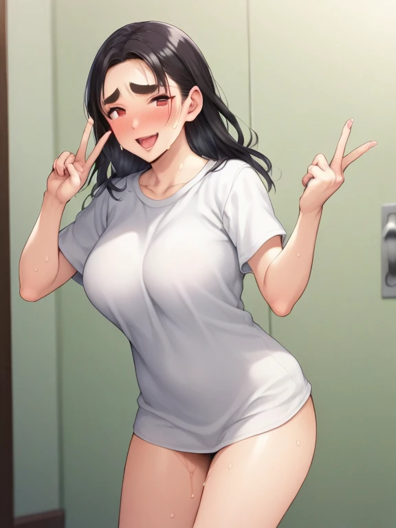 (((ultra detailed, The best quality, 8k, HDR, naked girl))), ((small pussy))