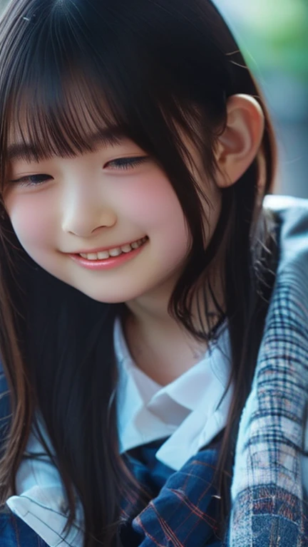8K、cute、Adult Girl、uniform、Open your mouth