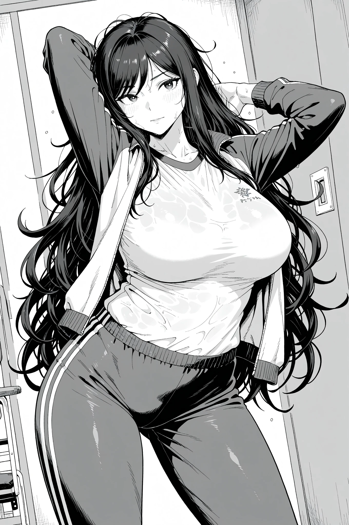 Hinata Hyuga, Extremamente Realista, sexy, bunda Grande, pernas grossas, short curto, mostrando parte da bunda, linear, monocromatic, ((obra-prima)), ((melhor qualidade)),((papel de parede 8K)),((altamente detalhado)),1girl, pullover, Ribbed sweater, Aran sweater, pullover off-shoulder, cabelo longo, cinto, ornamento de cabelo, saia, Heart, faixa de cabelo, fora do ombro, 鎖骨,