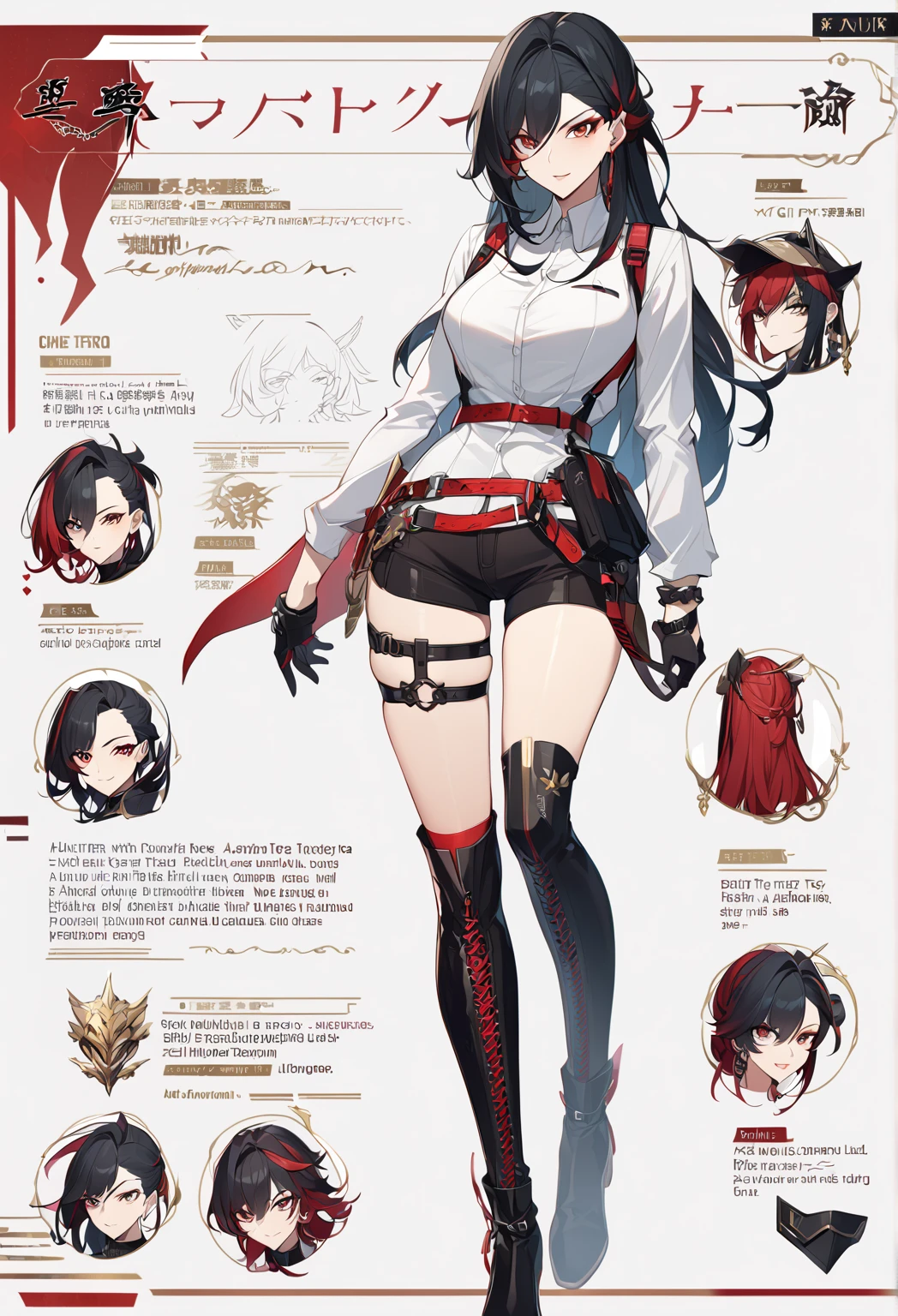 girl, solo, full body, from head to toe, standing, (Huge_Breasts:1.3), beautiful body, perfect body, nice body,
((Character Design Sheet:1.7, character reference sheet:1.7,)),
amber5star, amberrnd, amberpizza