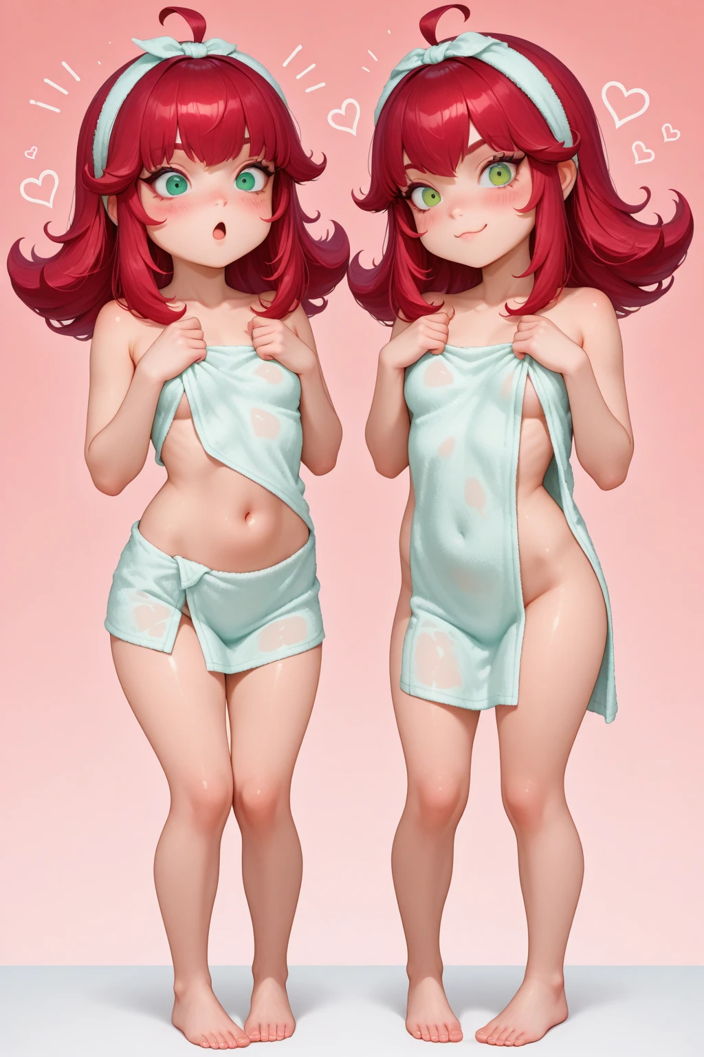 (masterpiece, Highest quality: 1.2),Barbie Doll,，colloid， Sexy Eyes，Expression of kiss，Wet pink and white sexy lips， colloid皮肤，Full Figure，Earrings（（Watercolor towel）），Full Body Shot
