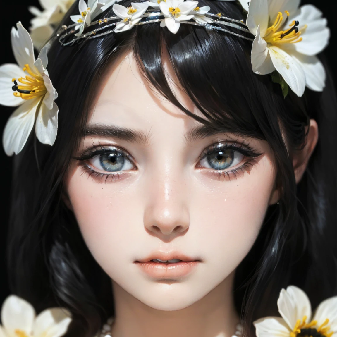 ((obra-prima close-up do corpo de 1girl, freira, sorriso no rosto, sangue no rosto, roupa suja de sangue, cabelo preto, olhos cintilante azul, solo, In the middle of the scenery, olhando para o espectador de frente, colar de freira, segurando uma faca com sangue, sangue escorendo, Scenery with blood, gostosa, exercitada, peito grande, coxas grossas, 8k ultra HD vivid colors ultra cinematic resolution,))