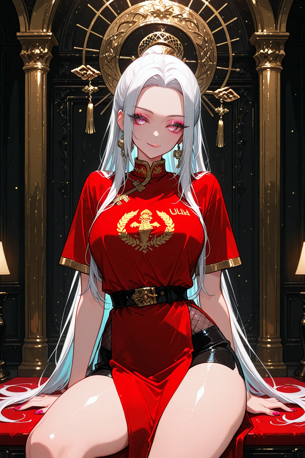 High split cheongsam