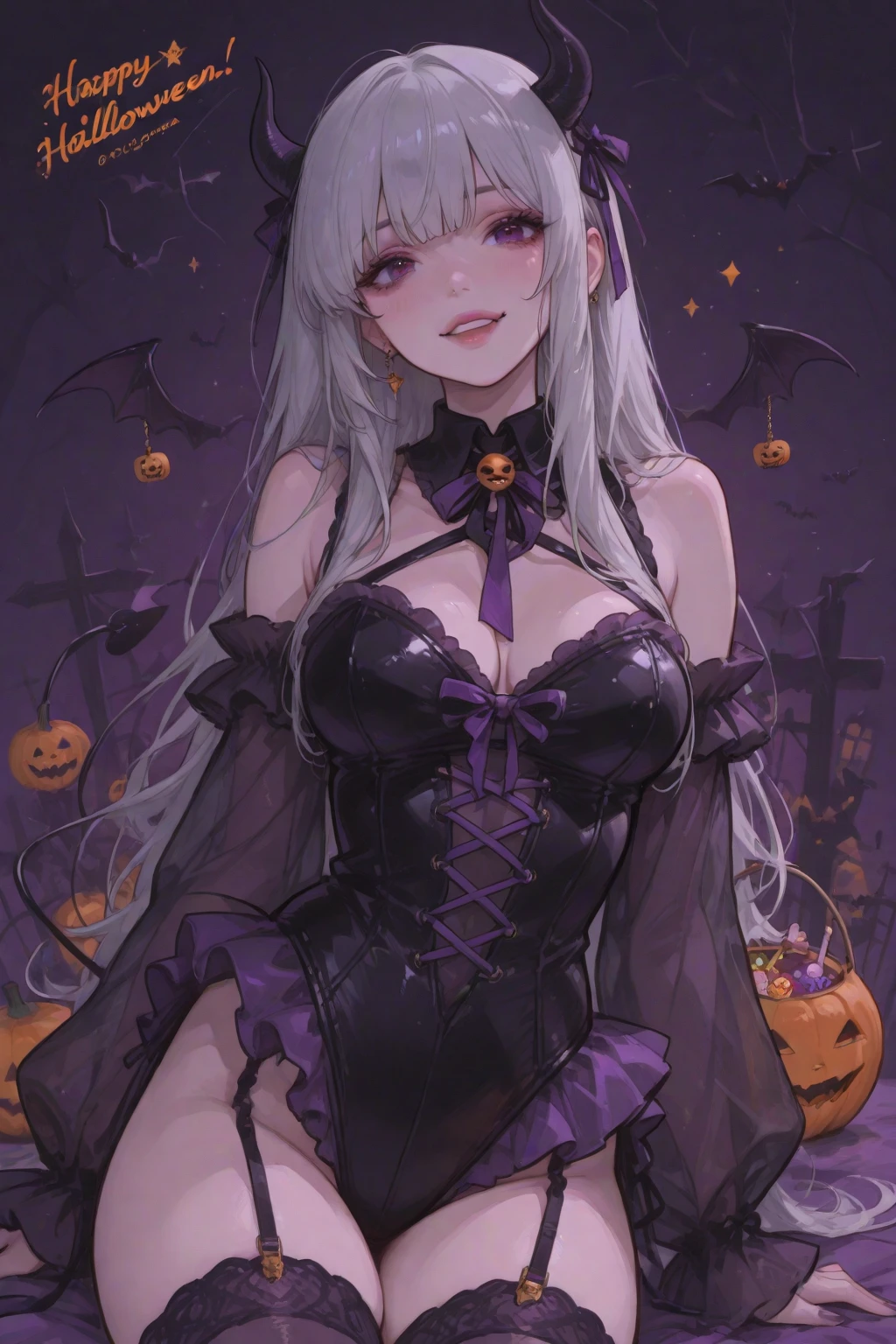 ( qualidade 8k ), ( melhor qualidade ), ( Ultra HD ), ( Anatomia do personagem perfeita ), ( perfect lighting ), ( Foto corpo inteiro 8k ), ( Detalhamentos perfeitos ), ( Detalhes do personagem perfeitos ), ( Details of the perfect setting ), ( obra prima ), ( Simetria do rosto do personagem delicado ), ( Construction of the delicate female character ), mulher bela, rosto perfeito, cor da pele branca, corpo perfeito, pernas perfeitas, cor dos olhos mel, cabelos longos lisos, mulher de altura 1.65 ( one meter and sixty-five centimeters ) , usando traje de bruxa halloween completo, vestido de bruxa formal, com manto do halloween, (( Flowing mantle )), (( Manto intrincado )), com capa de bruxa, (( fluttering cover )), Halloween Festival Scenery