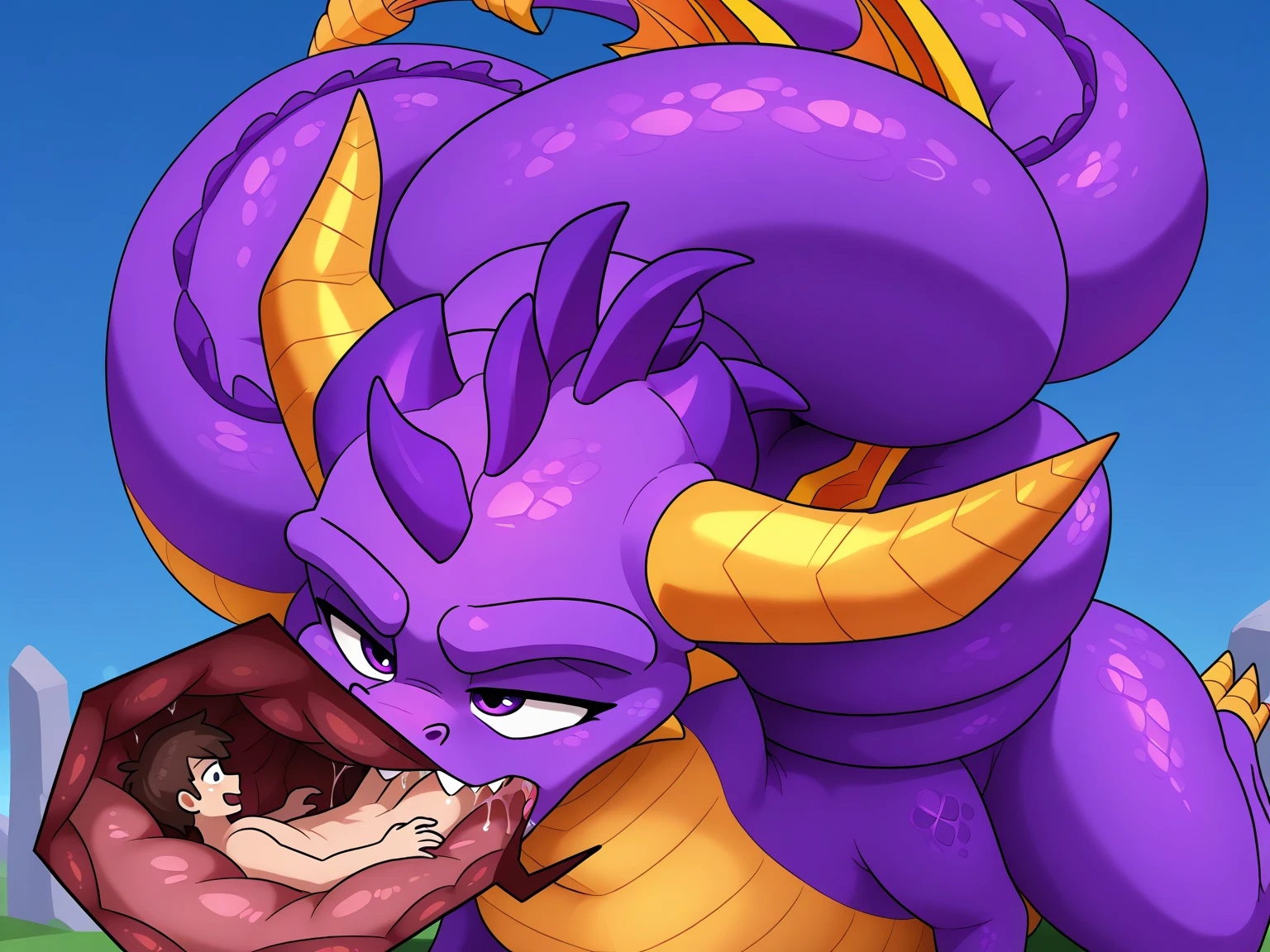 detailed dragon scales, detailed dragon hide, detailed dragon scales all over hide, clearly outlined dragon scales all over skin, thick dragon scales. style image of a 16 year old boy on all fours being fucked in the ass by another 16 year old boy lying on the river, two male boys, multiple characters, Ralseilora, talsei, anthro male shota dragon, shota dragon, (green body), green dragon scales, exactly 2 males and no one else, kneeling behind, yaoi, gay, anal, anal penetration, anal sex, humping butt, penetrating butt, making love, penetration, fuck from behind, uploaded to e621, erect, erection, long and thick genitalia, visible penis, large penis, trending on artstation pixiv, young male anthro dragon, shota, shota boy, boyish, black hair, black fur, shaved head, necklace, wristband, earring, tattoo, lies on the ground, male people, Half immersed in water, (Libido boy, shota), young anthro dragon, cum out, cum, plump butt, humanoid head, human facial features, long dragon tail, below a tree, tree shade, shadows, shadowy place, shadowy, dim light, forest, deep in foliage, hiding in a bush, looking at viewer, look at viewer, intently look at viewer, blushing, moaning, shouting, drooling, sobbing