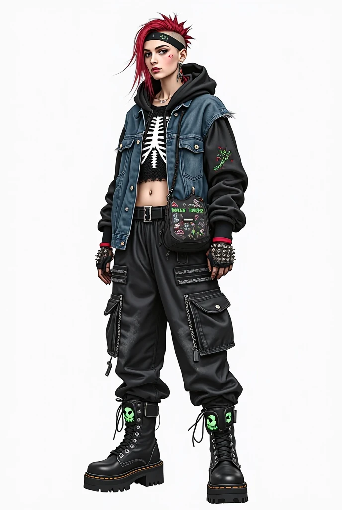 ((best quality)), ((masterpiece)), (detailed), (4man), the exploited punk rock band, full body, on the stage(skull flags)sound system, dreadlock hair(colored)