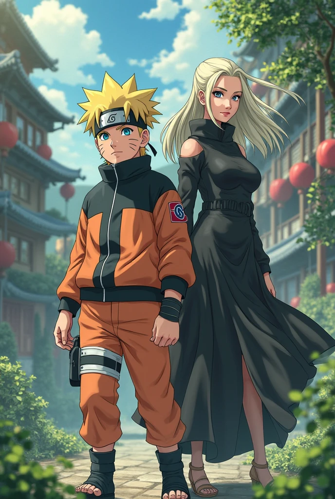 Personagem de anime com cabelo amarelo e olhos azuis em uma roupa preta, naruto artstyle, badass anime 8 k, naruto uzumaki, estilo anime 4K, 4k anime wallpapers, Anime Wallpaper 4k, Anime Art Wallpaper 8K, Anime Art Wallpaper 4K, Anime Art Wallpaper 4K, arte de anime limpa e detalhada, arte de anime digital detalhada, Papel de parede anime 4k