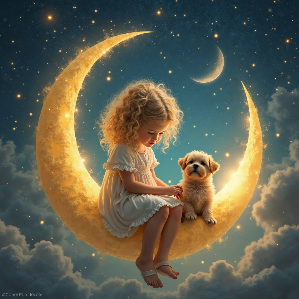 (masterpiece, best quality:1.2),Put the stars and the moon in a plastic bag，Luminescence
