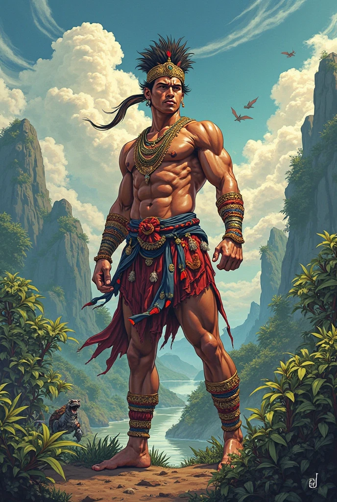 statue of handsome chinese male, naked muscular, handsome manly face, detailed hands, floating red ruby lotus , full body, masterpieces, super detail, epic composition, ultra HD, high quality, extremely detailed, official art, unified 8k wallpaper, Super detail,