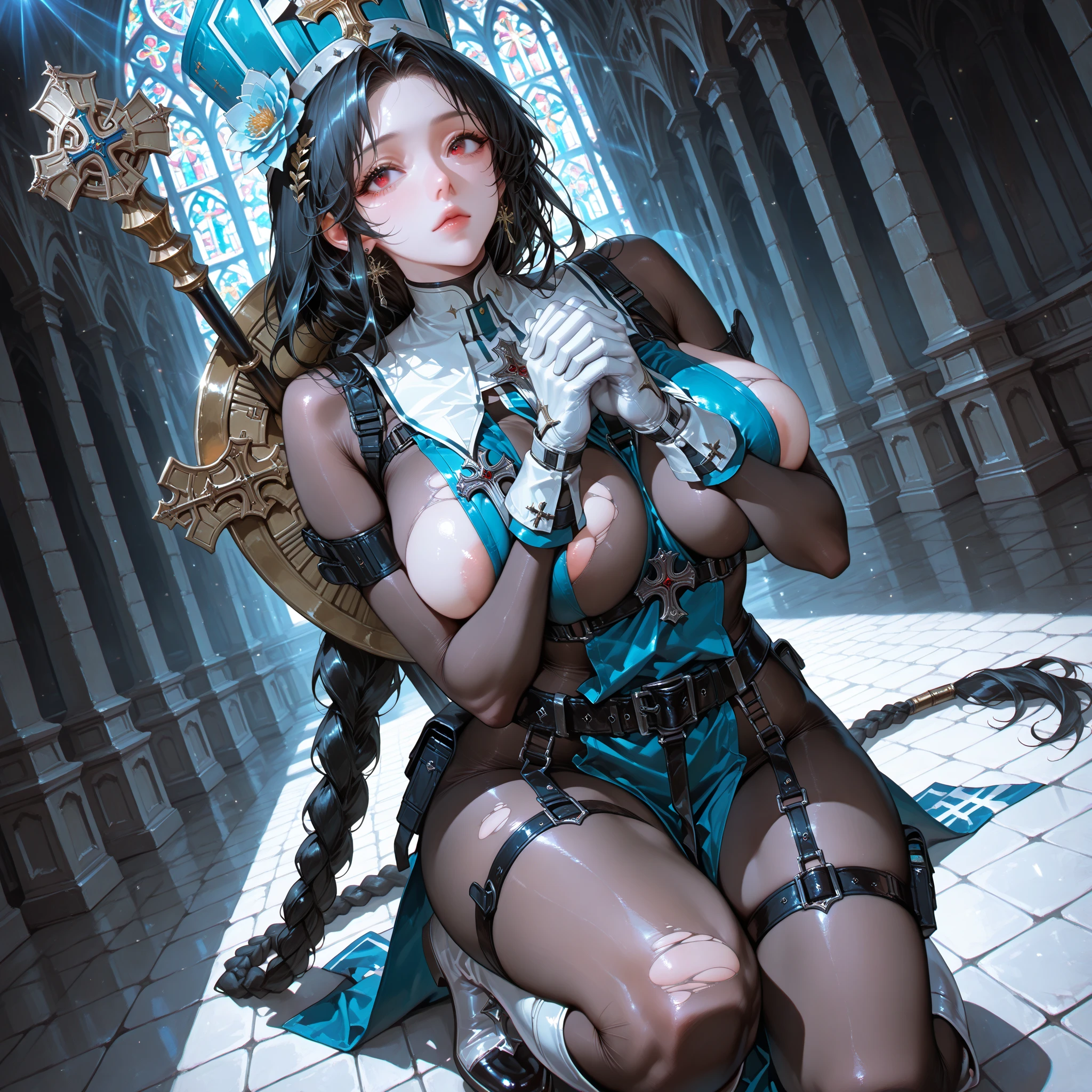 1girl,stripper pole,bunny ears,huge breast,abs,money,lights,black bunny suit,pantyhose,blush,latex catsuit, latex hood, latex tail, chains, choker, cuffs, ropes, harness, climax, torture, body writing, restrained, dungeon wall, dark room, dark atmosphere, sweat, pubic hair, skin pores, detailed skin, (realistic: 1.2), UHD, dramatic shadows, lighting global, high contrast, cortana (insanely detailed, beautiful detailed face, beautiful detailed eyes, masterpiece, best quality)