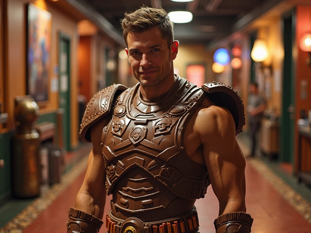 Photorealistic, Hero Super Bulge, ((best quality)), ((masterpiece)), (detailed),masculine portrait of a hero with the power of bulge, (Hero outfit), smile, 18-year-old male models, handsome, tall, manly looking, bearded, powerful, young male, handsome model, light green eyes, short hair, buzz cut, (short curly messy silver white hair:1.2), messy curly hair, muscular, fit, six pack, torn hero outfit, hairy barechested, , bulge, ripped, night, (Dark city background:1.6) 8k, high detailed, ultra-detailed, Stylish Pose, real skin texture, dark cinematic lighting